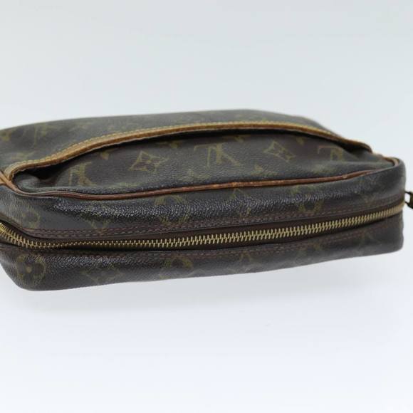 LOUIS VUITTON Monogram Compiegne 23 Clutch Bag M51847 LV Auth 74580 - Picture 5 of 16